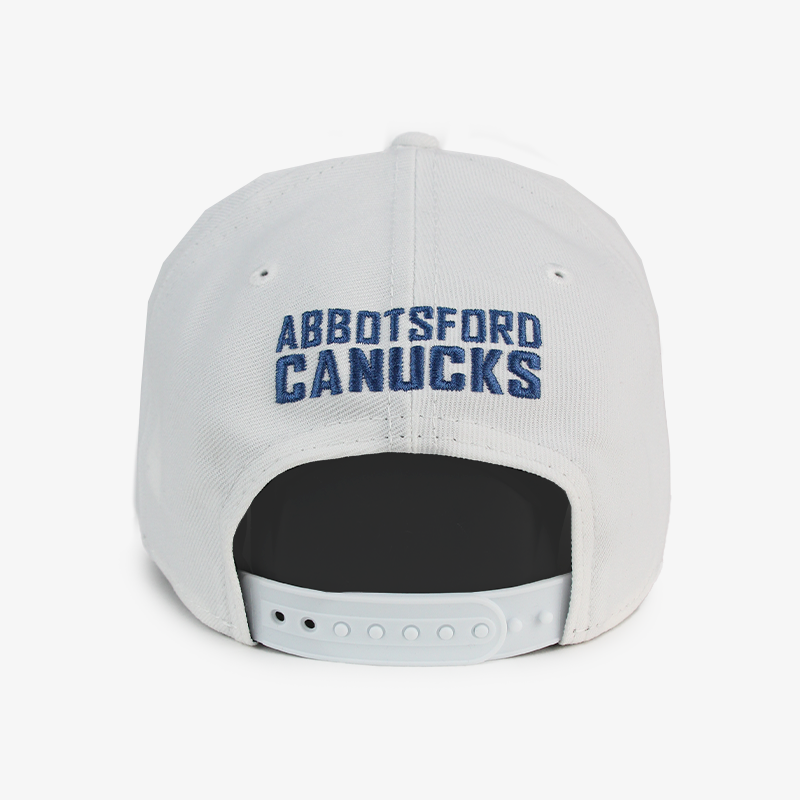 Abbotsford Canucks New Era 940 White Johnny Hat
