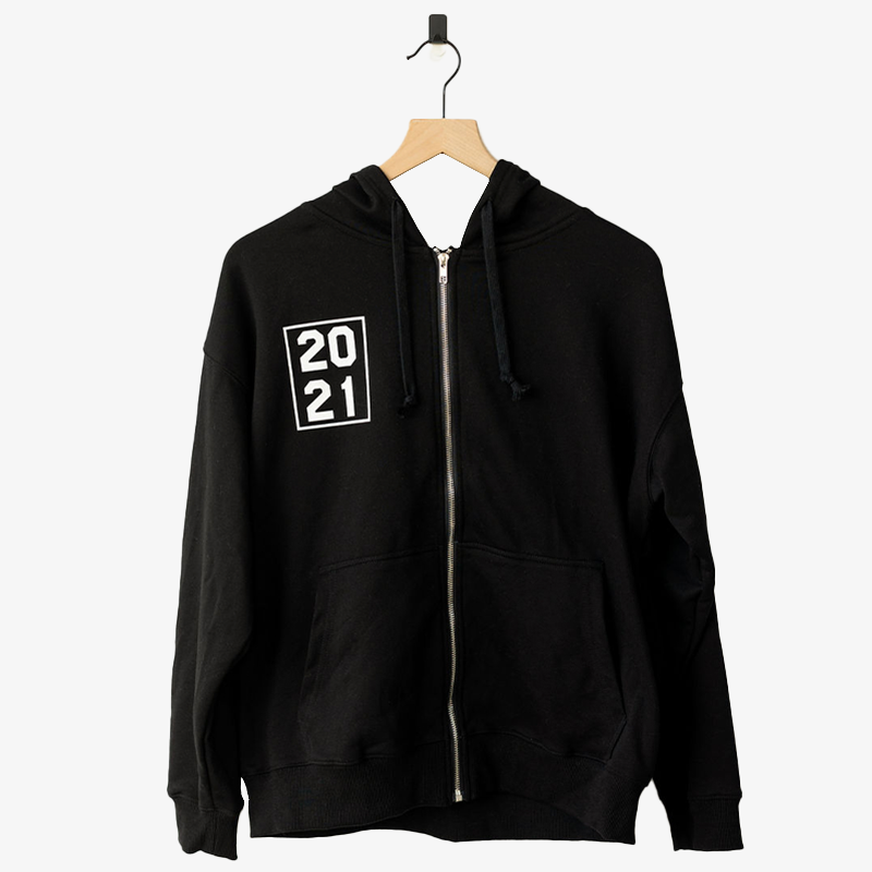Abbotsford Canucks x Line Change Ladies Black City Zip Hoodie