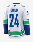 Vancouver Canucks Fanatics Premium Name & Number Away Jersey