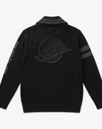 Vancouver Canucks Signature Collection Black Skate Cardigan