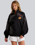 Vancouver Canucks x lululemon Coastal Black Skate Windbreaker Jacket