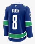 Vancouver Canucks Fanatics Premium Name & Number Home Jersey