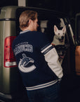 Vancouver Canucks Wild Collective Varsity Bomber