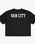 Vancouver Canucks Signature Collection Mesh Cropped Tee
