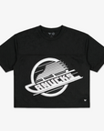 Vancouver Canucks Signature Collection Mesh Cropped Tee