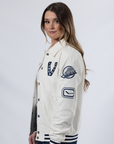 Vancouver Canucks Wild Collective Eras Logo Bomber