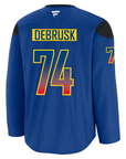 Vancouver Canucks Signed Debrusk Filipino Heritage Night Jersey