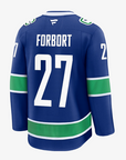 Vancouver Canucks Fanatics Premium Name & Number Home Jersey