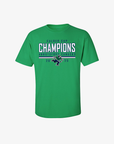 Abbotsford Canucks 2025 Calder Cup Champions Green T-shirt