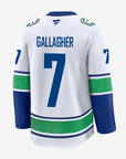 Vancouver Canucks Fanatics Premium Name & Number Away Jersey