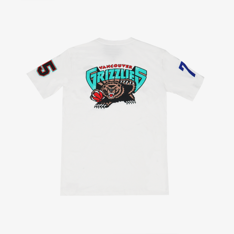 Vancouver Canucks X Grizzlies White Vintage Orca T-Shirt