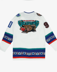 Vancouver Canucks X Grizzlies White Orca Jersey