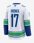Vancouver Canucks Fanatics Premium Name & Number Away Jersey