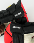 Quinn Hughes Bauer Vapor 2x Pro Used Black Gloves