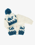 Vancouver Canucks Huggalugs Infant & Toddler Whale Cardigan Sweater