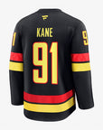 Vancouver Canucks Fanatics Premium Name & Number Black Skate Jersey