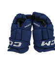 New CCM Jetspeed FT1 Pro Miller Blue Gloves - 13" & 14"