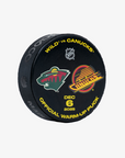 Vancouver Canucks 25/26 Official Warm-Up Puck (vs Minnesota Wild)