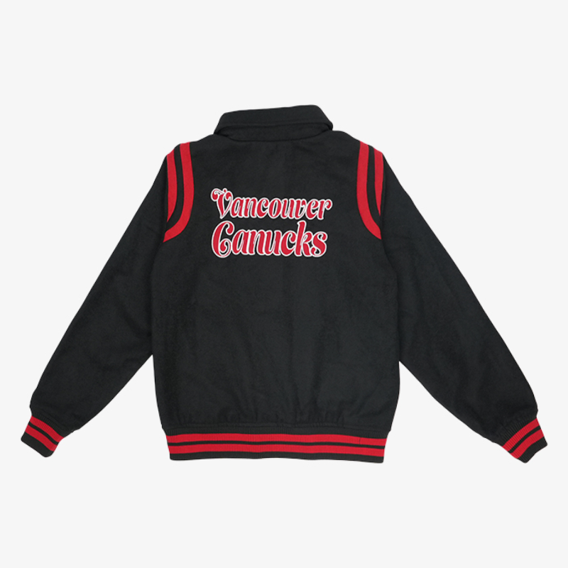 Vancouver Canucks New Era Women's Arc Snap Skate Jacket