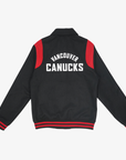 Vancouver Canucks New Era Sport Nite Skate Snap Jacket