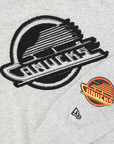 Vancouver Canucks New Era Grey Skate Crewneck