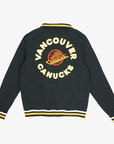Vancouver Canucks New Era Black Skate Jacket