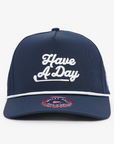 Vancouver Canucks Breezy Have a Day Navy/White Orca Hat