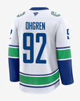 Vancouver Canucks Fanatics Premium Name & Number Away Jersey