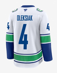 Vancouver Canucks Fanatics Premium Name & Number Away Jersey