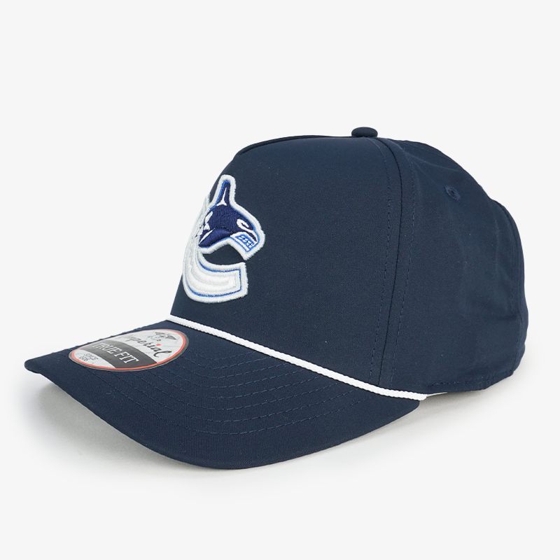 Vancouver Canucks G&G Navy/White Rope Orca Hat