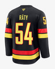 Vancouver Canucks Fanatics Authentic Pro Name & Number Black Skate Jersey