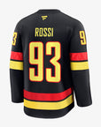Vancouver Canucks Fanatics Premium Name & Number Black Skate Jersey