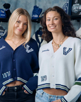 Vancouver Canucks Signature Collection Women's Heritage Cropped Cardigan