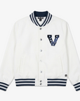 Vancouver Canucks Signature Collection Women's Sequin Logo Bomber