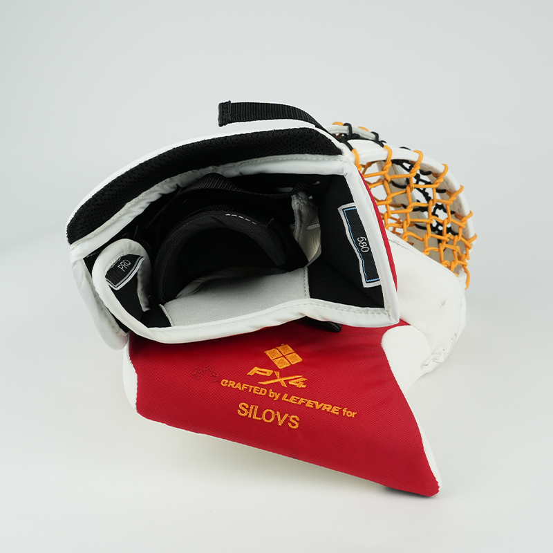 Artūrs Šilovs 'White Skate' Used True Hzrdus Catalyst Goalie Set