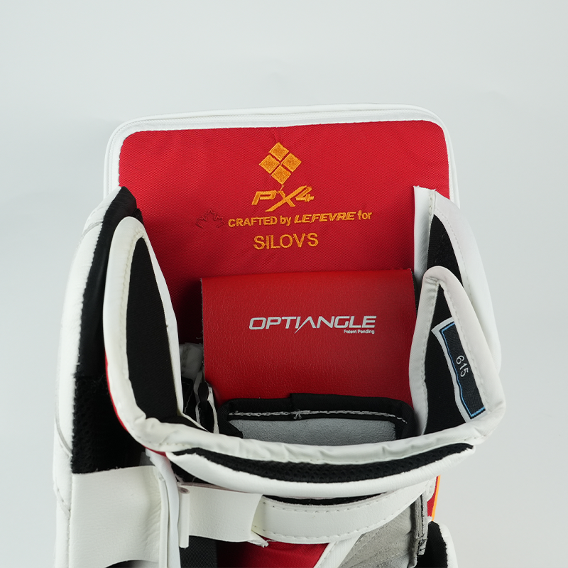 Artūrs Šilovs 'White Skate' Used True Hzrdus Catalyst Goalie Set