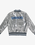 Vancouver Canucks Silver Sequin Millionaires Jacket