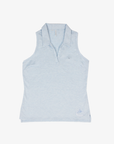Vancouver Canucks TravisMathew Ladies Light Grey Featherweight Orca Polo