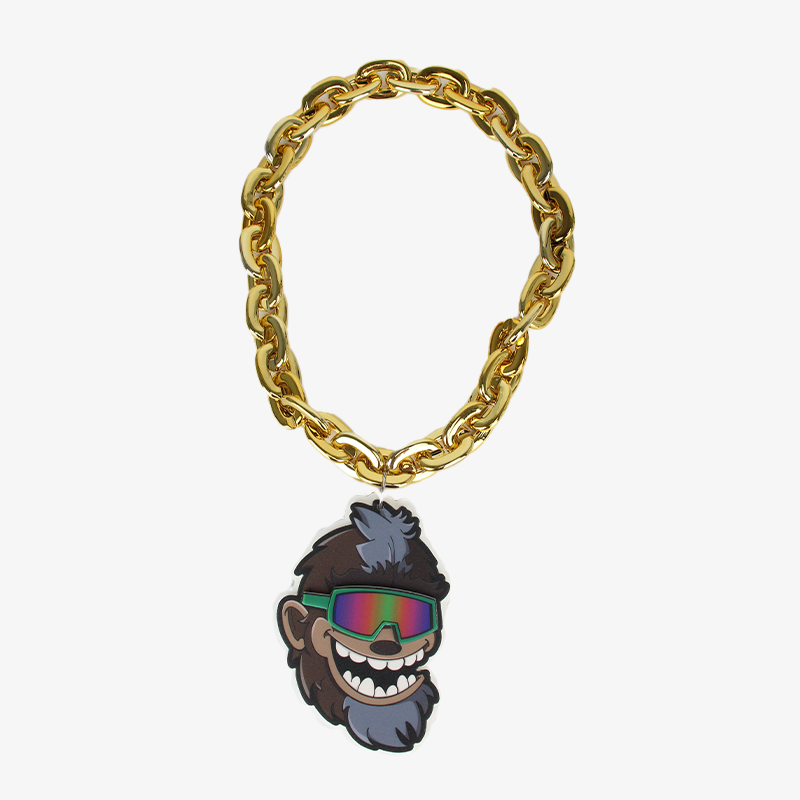 Vancouver Warriors Gold Timbr Fanchain