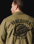 Vancouver Canucks Thunderwear Army Skate Jacket