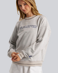 Vancouver Canucks x lululemon Women's Pacific Script Grey Orca Crewneck