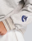 Vancouver Canucks x lululemon Women's Pacific Script Grey Orca Crewneck