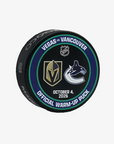 Vancouver Canucks 26/27 Official Warm-Up Puck (vs Vegas Golden Knights)