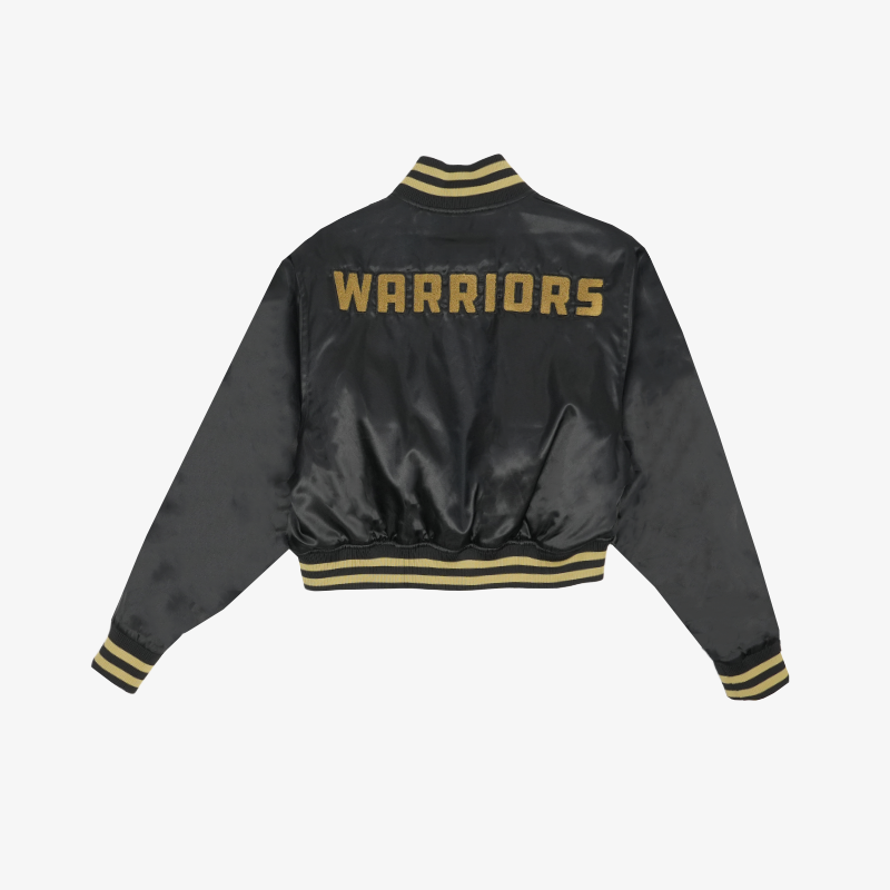 Vancouver Warriors Women's Crop Bomber Jacket