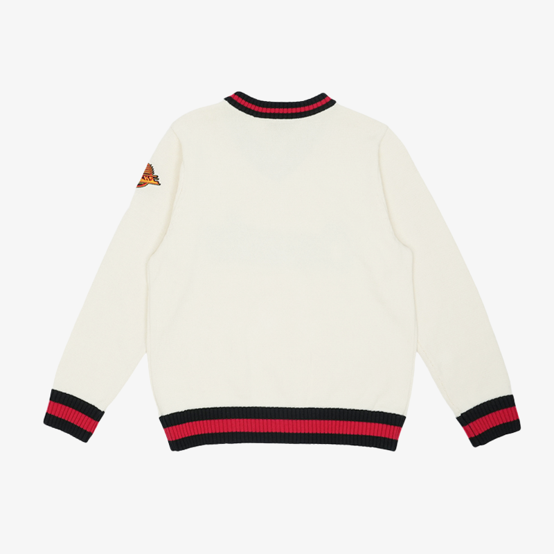 Vancouver Canucks Wild Collective Womens Crop Knit Skate Sweater