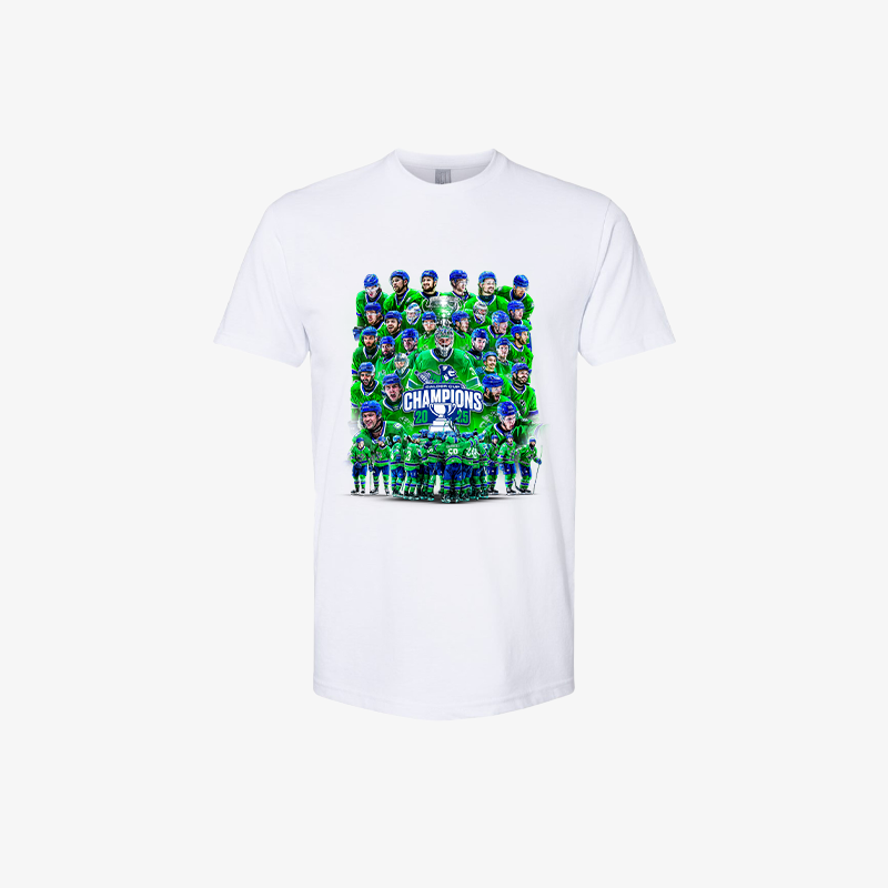 Abbotsford Canucks 2025 Team Champions T-shirt