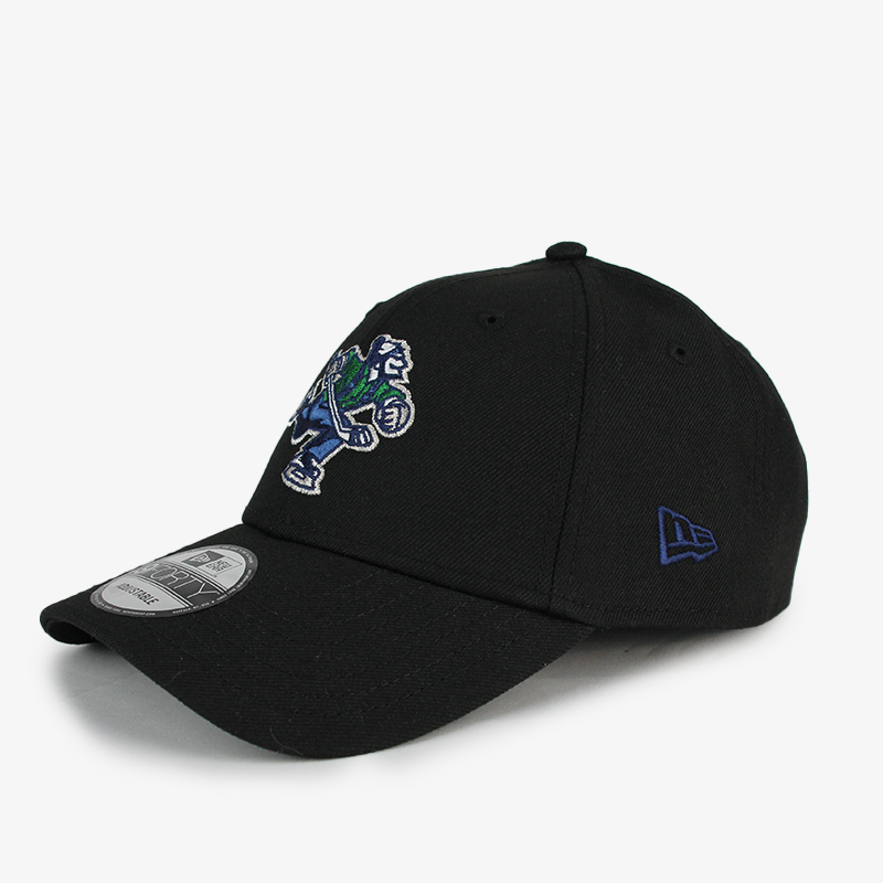 Abbotsford Canucks New Era 940 Black Johnny Hat