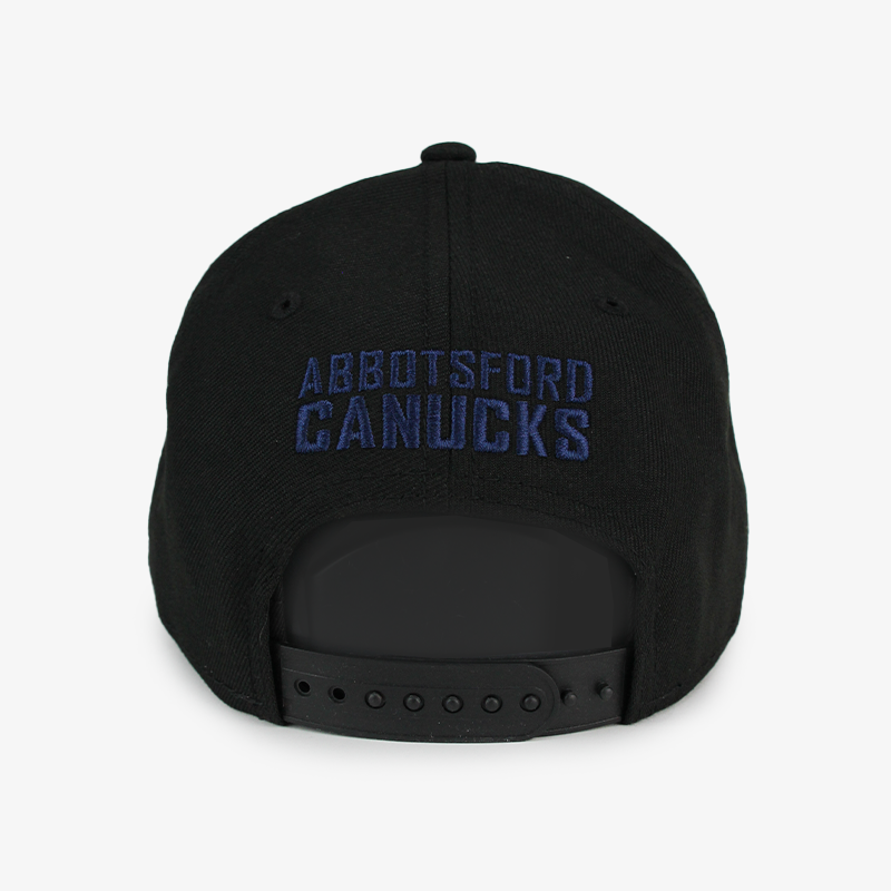Abbotsford Canucks New Era 940 Black Johnny Hat