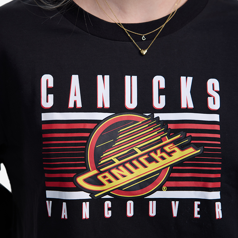 Vancouver Canucks New Era Women's Edge Skate Long Sleeve