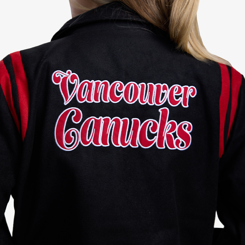 Vancouver Canucks New Era Women's Arc Snap Skate Jacket
